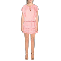 melissa odabash womens ruffled dress blouse - roe (American outlet) straight hair