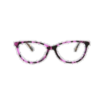 (99 new and unused) alexander mcqueen cat eye frame acetate fiber optical frame - avan