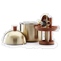 Lenox Cocktail Party Bar Tool Set 500 lbs Brushed Gold - Multicolor (US