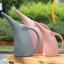 Plastic long-mouth sprinkler water bottle special artifact household large-capacity gardening flower water bottle watering bottle spray kettle watering pot