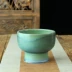 Mới Trung Quốc Sắp xếp hoa Zen Vẽ tay gốm gốm hoa chậu Bình trang trí Retro thủy văn Viết phong cảnh Chất liệu mềm - Vase / Bồn hoa & Kệ