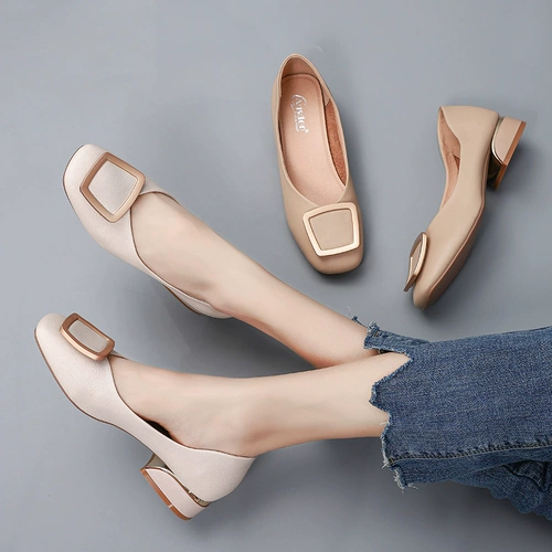 Обувь, туфли для кожаной обуви, 2023, осенняя, тренд сезона