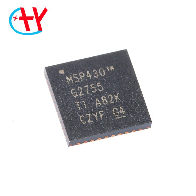 全新原装 MSP430G2755IRHA40R VQFN-40 16位混合信号微控制器-MCU