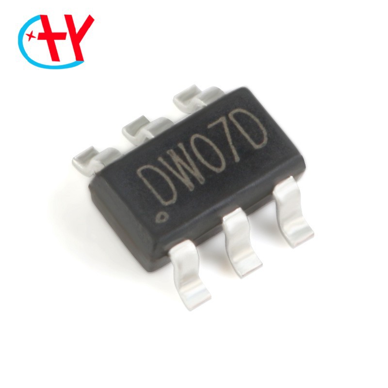 原装正品 DW07D SOT-23-6 二合一锂电池保护芯片IC