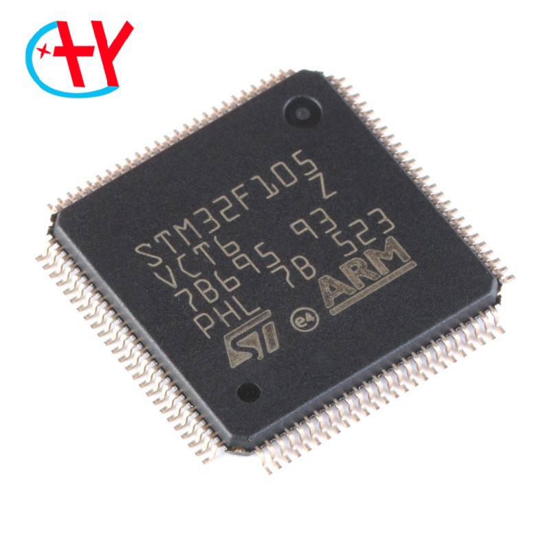原装正品STM32F105VCT6 LQFP-100 ARM Cortex-M3 32位微控制器MCU