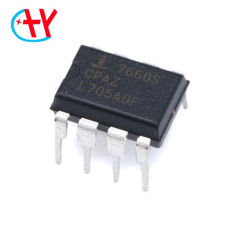 原装正品 直插 ICL7660SCPAZ DIP-8 电源芯片 电压转换器芯片