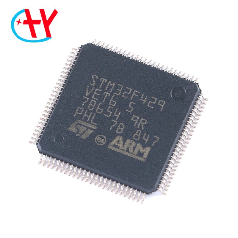 原装 STM32F429VET6 LQFP-100 ARM Cortex-M4 32位微控制器-MCU
