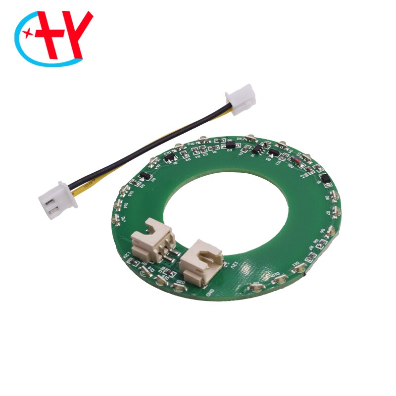 DIY5V一体感应模块河流桌发光模块七彩LED灯渐亮渐灭触摸感应模块