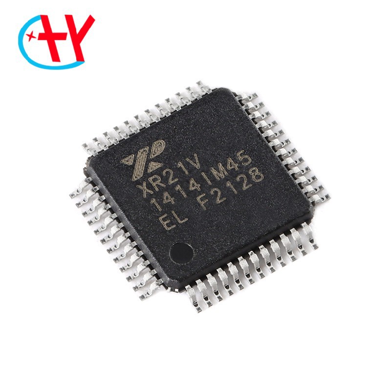 原装正品 XR21V1414IM48TR-F TQFP-48 4通道全速 USB UART芯片