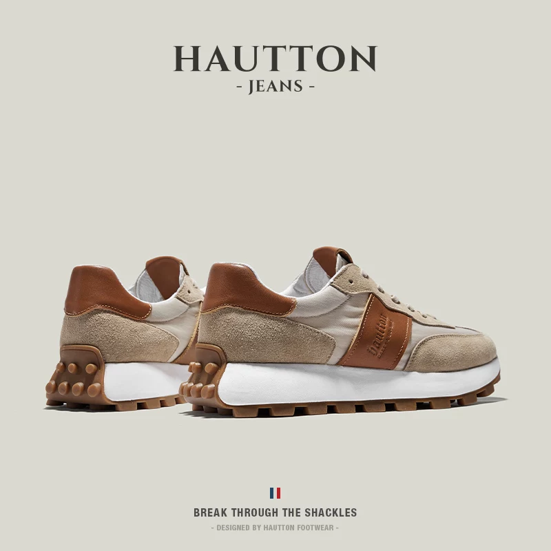 【Та же модель для знаменитости】Джинсы Hautton Retro Forrest Gump туфли мужская повседневная обувь летний дышащие кроссовки мужские