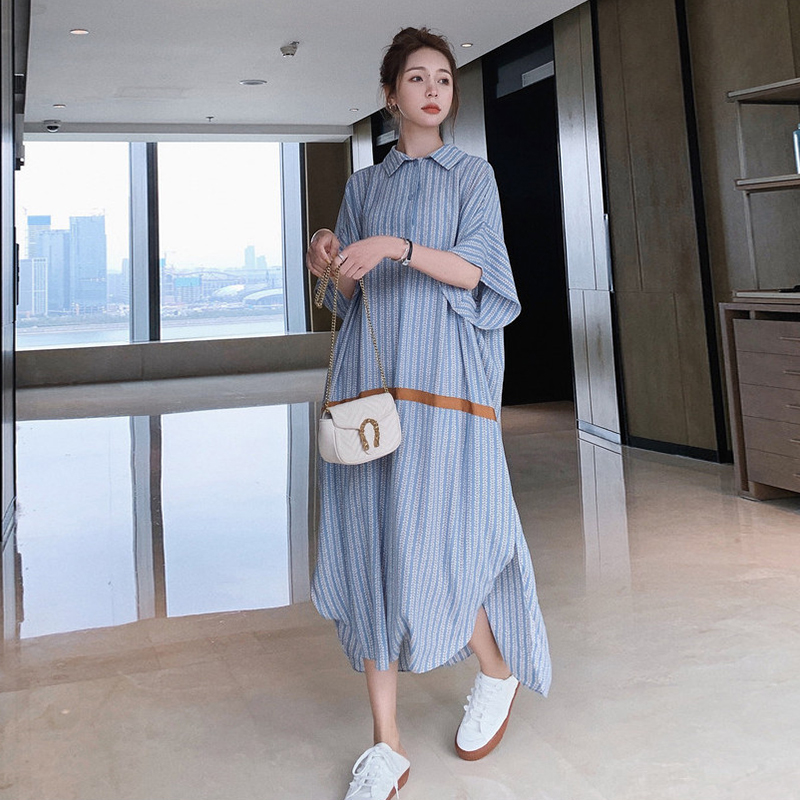 Pregnant women summer dress Summer Summer Large Size Skin Fragmentary Piece Fragmentation Dress Summer