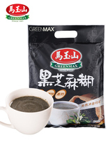 Ma Yushan Taiwan imported black sesame paste nutrition meal substitute powder grains for drinking students breakfast instant cold bubble