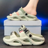 Детские тапочки для мальчиков, летняя пляжная пляжная обувь, нескользящие слайдеры, подходит для подростков, мягкая подошва