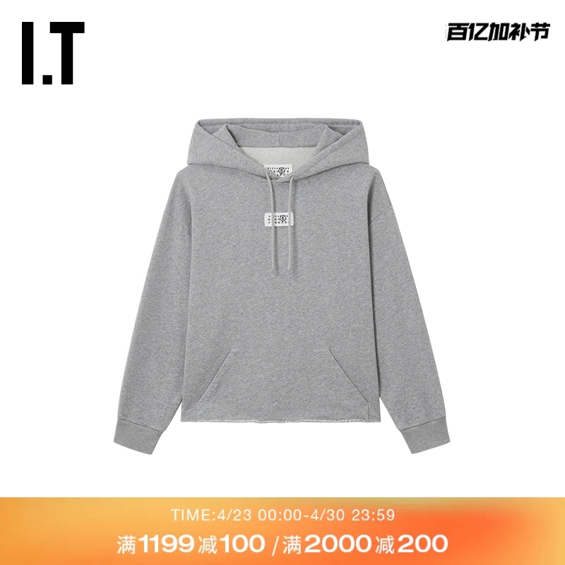 It Mm6 Maison Margiela Women's Hooded Sweatshirt New Simple Basic Hoodie M53Mxq
