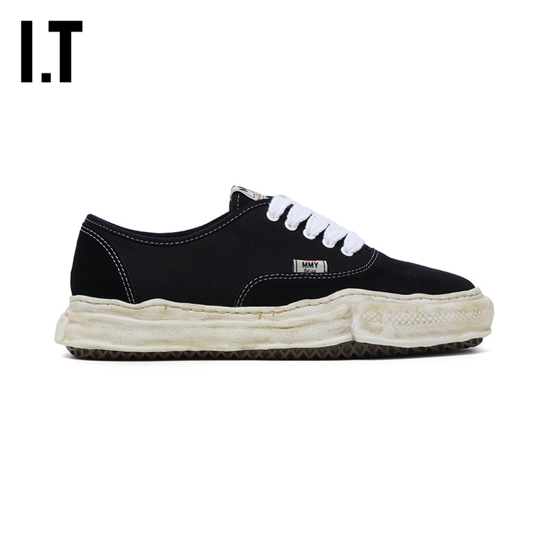It Mihara Yasuhiro Men's Distressed Sneakers New Retro Trendy Patchwork Casual Shoes W729Mm It Mihara Yasuhiro Men's Distressed Sneakers New Retro Trendy Patchwork Casual Shoes W729Mm