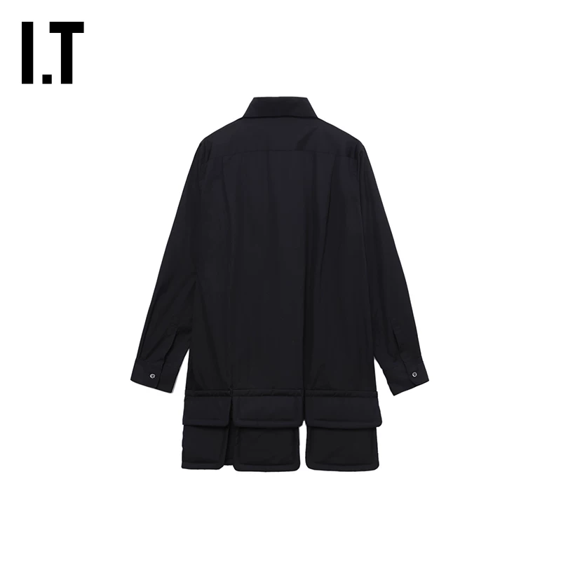 IT CDG COMME DES GARCONS COMME DES GARCONS женская полуприлегающая рубашка до талии