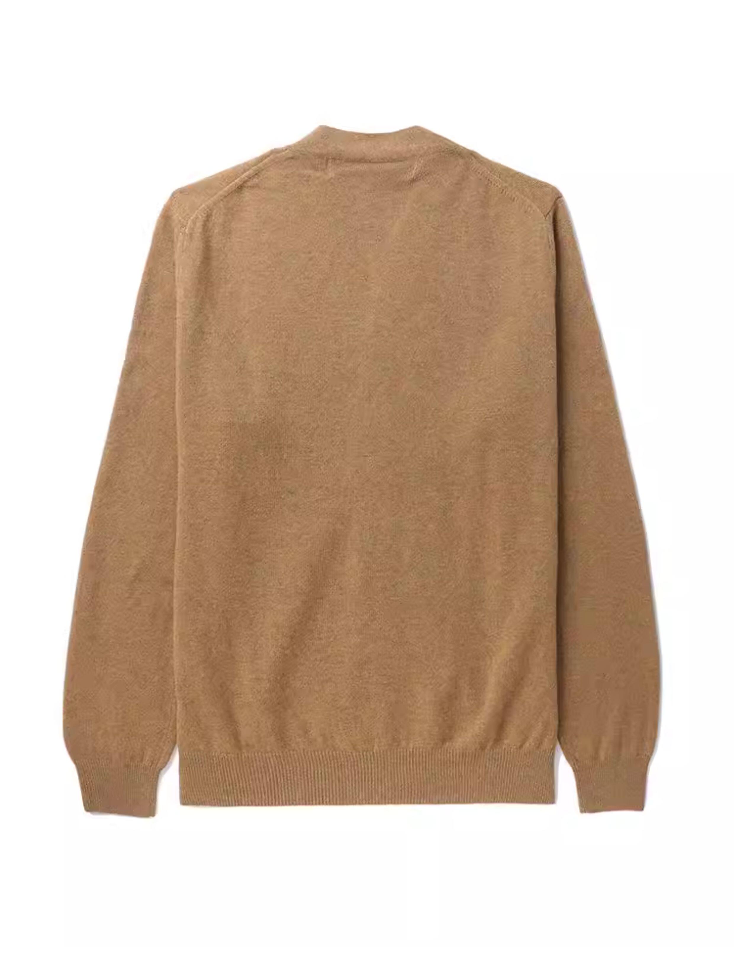 IT CDG PLAY COMME des GARCONСычуань кубо Затянувшись мужской вязание кардиган простой шерсть Рубашка i.t 