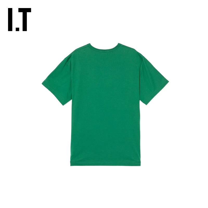 IT CDG COMME des GARCONS HOMME PLUS мужская однотонная футболка с короткими рукавами в повседневном базовом стиле