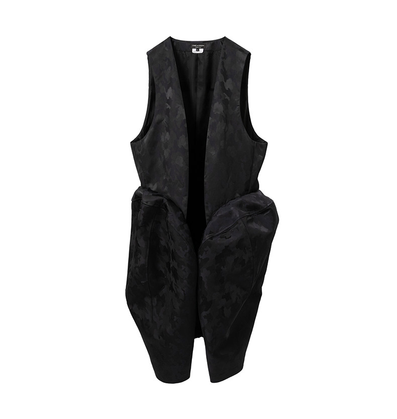 Жилеты it cdg comme des garcons homme plus男装廓形立体剪裁西装背心 I.t