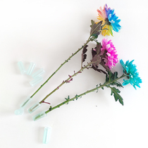 Flower culture tube Rainbow rose color-absorbing tube Flower test tube Nutrition tube Fresh-keeping suction and dyeing culture tube