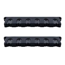 Fishing Vertical 6-Rod Rack Durable ABS Plastic Fishing