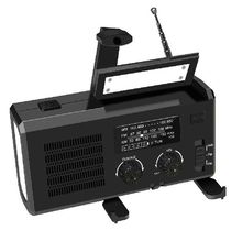 Multiffitional Hand Crank Emergency Radio Solar Powered