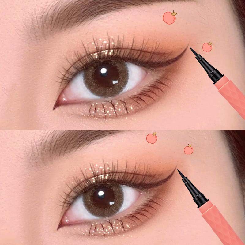 Li Jiaqi recommended eye line liquid pen not fainting and waterproof persistent flagship store official nameplate rubber pen female brown