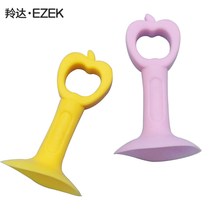 2019 silicone gel (large number 75mm) lengthened version door suction-free perforated door stopper New door handle sanitary pads Anti-collision