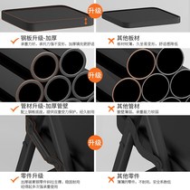 Simple folding stool home backrest chair portable dining chair dormitory small bench saving space chess room mahjong chair