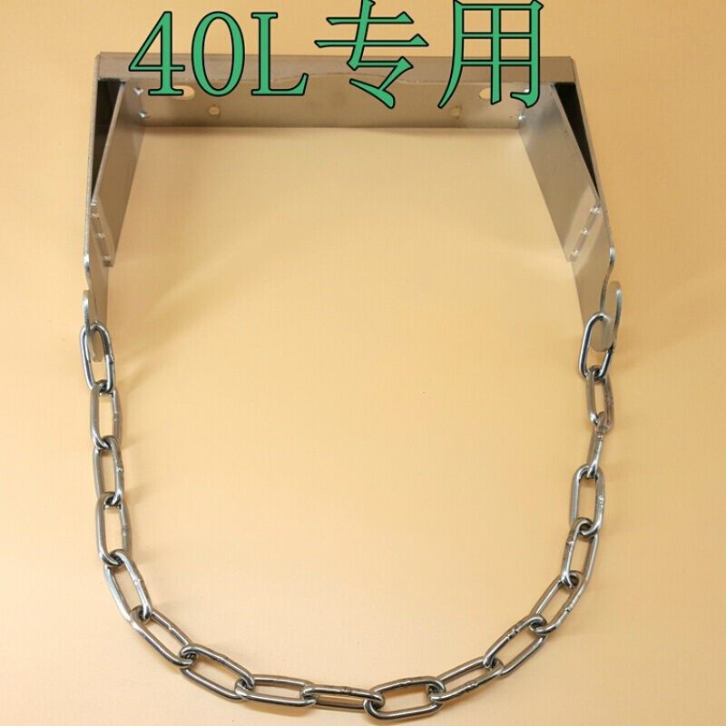 Laboratory workshop cylinder fixing bracket plastic cylinder holder oxygen cylinder anti-dump chain cloth with accessories