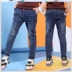 Bé 15 tuổi quần ròng thời trang màu đỏ giá rẻ mùa xuân váy boy denim mùa xuân và mùa thu trẻ em 150cm mùa hè 12 tuổi mặc bên ngoài 