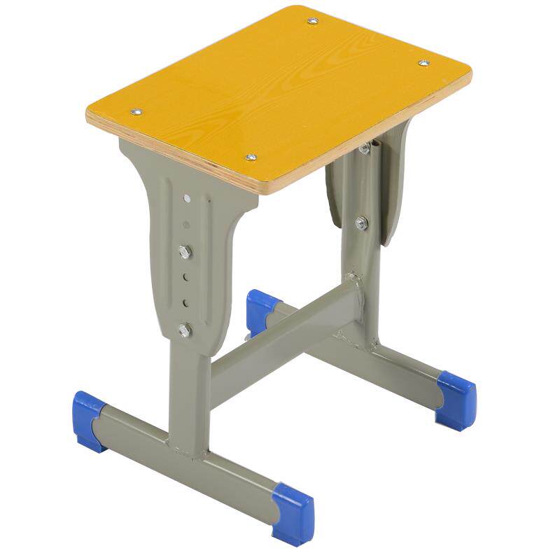 Manufacturer Direct student lifting desk stool student class table and chairs training chair school stool single column small square stool