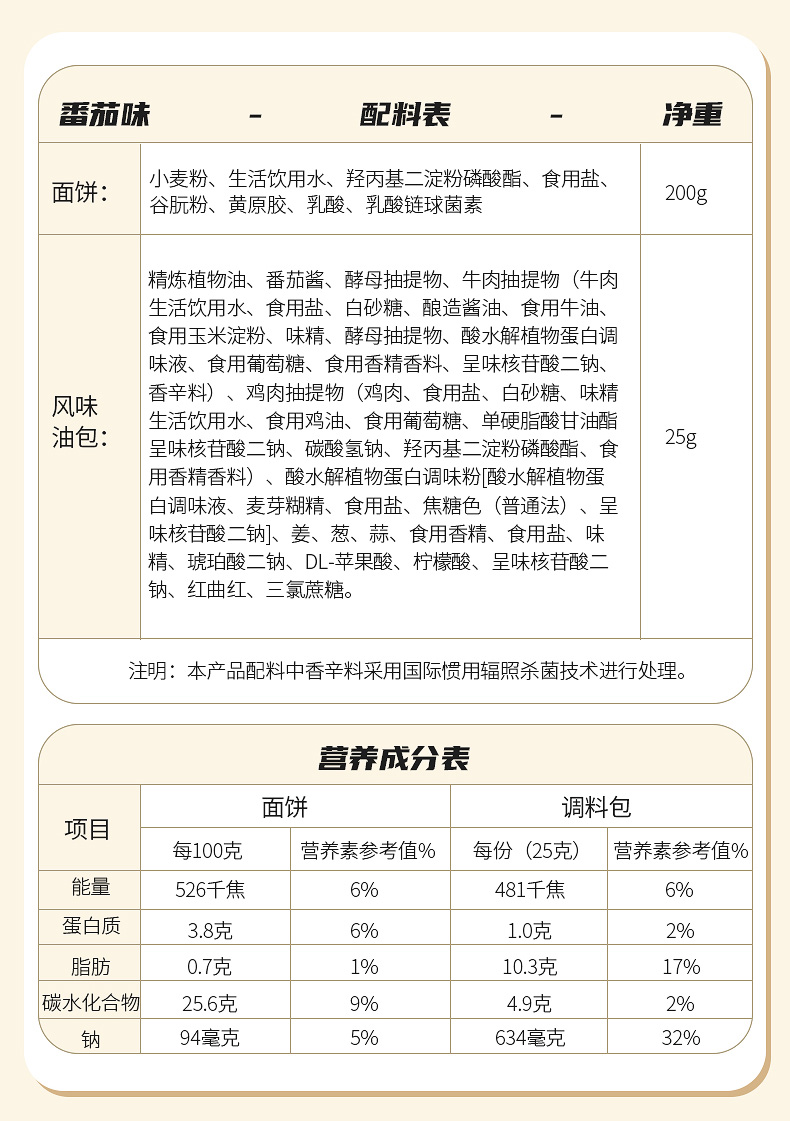 【拍2件】曹操饿了速食乌冬面共10包