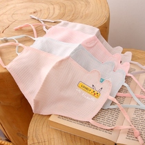 Childrens mask summer thin gauze cotton breathable boy girl child mask anti-catkin dust baby mask