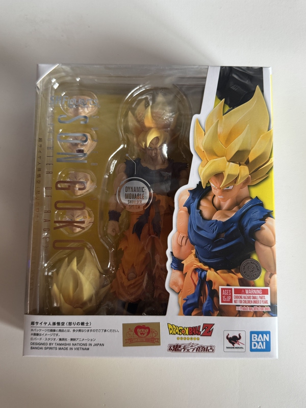 Bandai Shf Son Goku Angry Warrior Super Saiyan Dragon Ball Z Soul Limited Action Figure Bandai Shf Son Goku Angry Warrior Super Saiyan Dragon Ball Z Soul Limited Action Figure