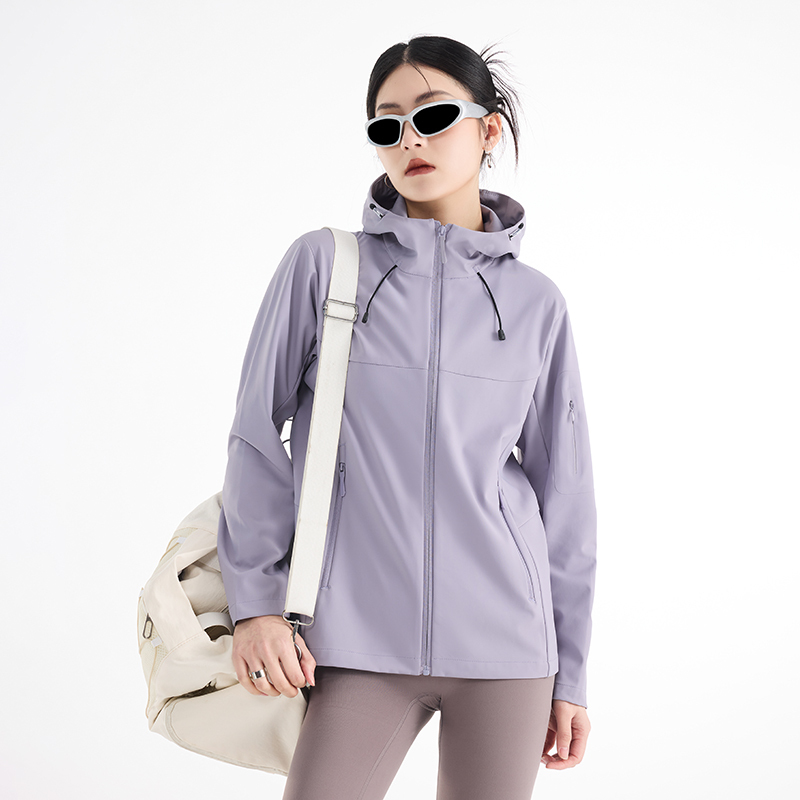 2026 Autumn Mountain Style Outdoor Women's Lightweight Single-Layer Jacket Single Coat Women's Jacket Hiking Windbreaker
