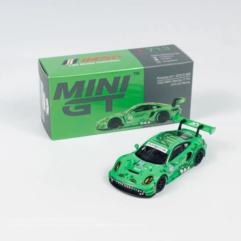 Minigt 1:64 Porsche 911 Gt3Rs Mclaren 720S Lamborghini Alloy Models in Stock