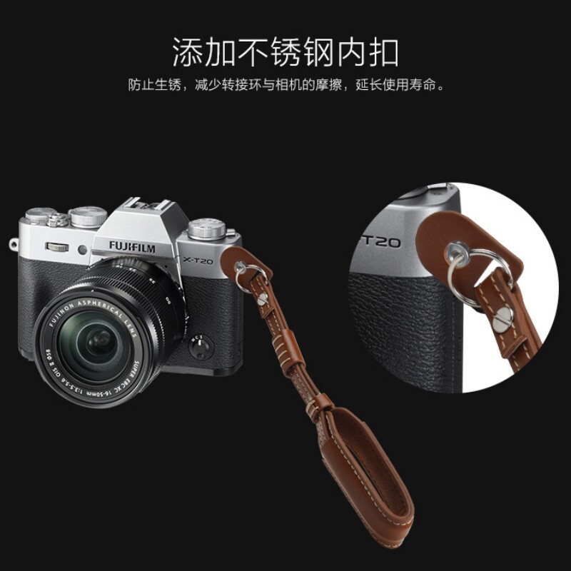 Camera Wrist Strap Suitable for G7X2 Canon X3 Mirrorless Slr M50 X100Vi Fujifilm Xt5 Sony Zv1 A6700 A7M4 C2 Nikon Z30 Zf Handheld Strap Ricoh Gr3X