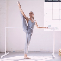 Spot Bullet Pointe American imported dance roll waist elastic warm-up BP trousers double-sided two-color two wear