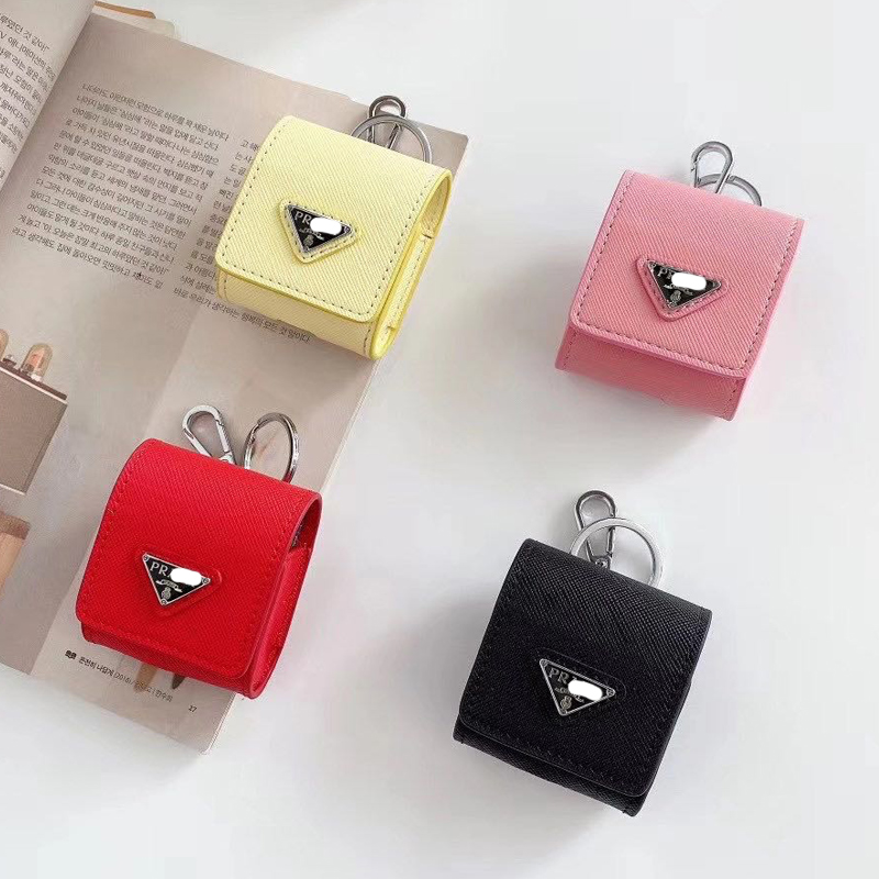 Red Small Bag Triangle -- Pro3 GenerationTXO Triangle Bag apply Apple Airpods1 generation 2 generations Earphone cover Airpodspro 3 days Han Chaopai