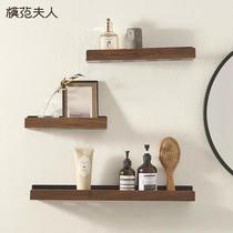 Bathroom rack wash wall-mounted strong adhesive bathroom toilet punch-free cosmetics table storage bucket