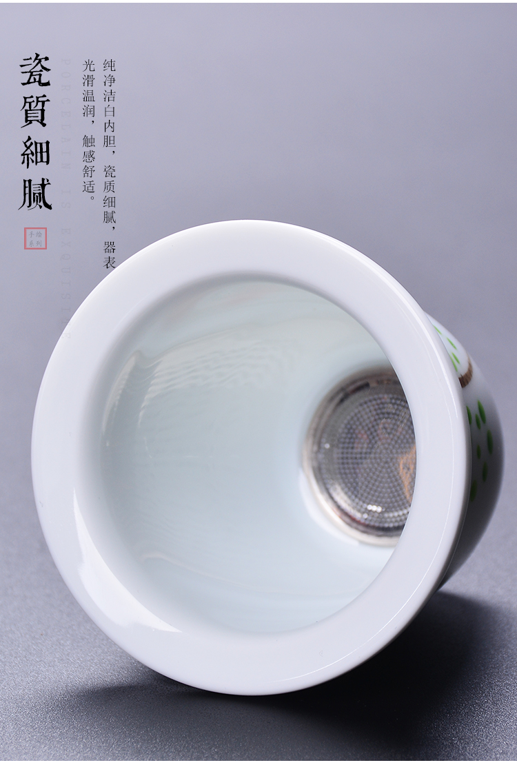 Fujian tea ware and high temperature resistant glass teapot household ceramics bladder Japanese contracted with wooden handle, the side of the single pot of tea