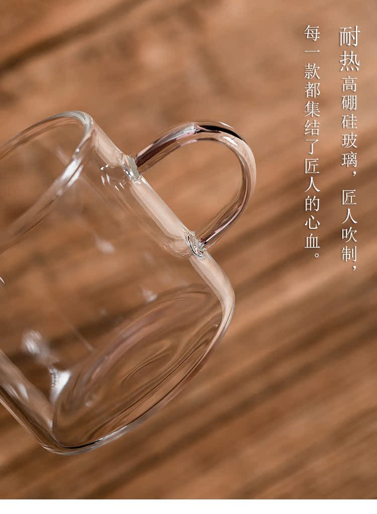 Fujian appliance with a heat - resistant glass cup put sample tea cup six home master cup single CPU kung fu tea set