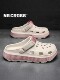 Nb Cross Croc Shoes for Women 2026 New Thick-Soled Height-Increasing Outdoor Non-Slip Beach Shoes Breathable Women's Sandals