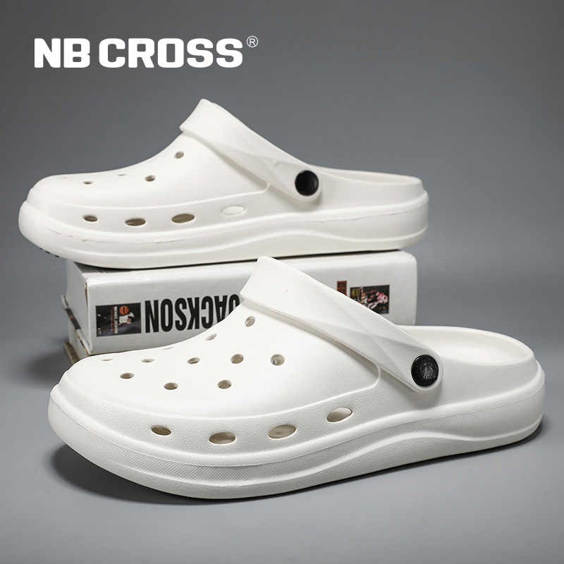Nb Cross official store New Summer Style Couple's Clogs, Beach Shoes, Travel Shoes, Closed-Toe Slippers, Unisex Nb Cross official store New Summer Style Couple's Clogs, Beach Shoes, Travel Shoes, Closed-Toe Slippers, Unisex
