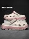 Nb Cross Croc Shoes for Women 2026 New Thick-Soled Height-Increasing Outdoor Non-Slip Beach Shoes Breathable Women's Sandals