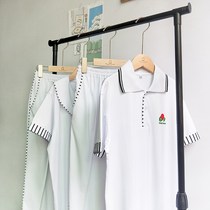 Manufacturers make Shantou Chaoyang Experimental School Summer and winter school uniforms Short-sleeved trousers sportswear set