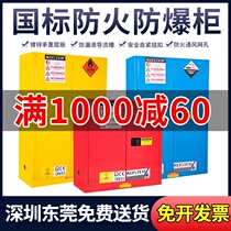 Coster explosion-proof cabinet 60 115 gallon double double lock safety fire box flammable and explosive battery gasoline tank cabinet