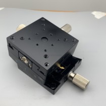 Manual angle measuring platform Radian swing table optical fine-tuning platform 60mm adjustment ± 10 degrees