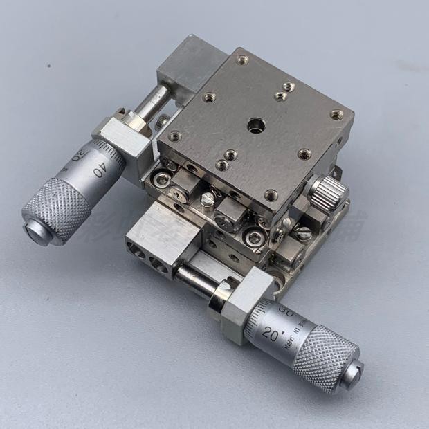 Stainless steel manual XY platform Suruga Seiki BSS26-25C table 25*25mm optical positioning platform
